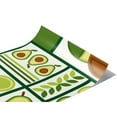 thumbnail image 2 of Rwraps Novelty Mosaic Avocado Toast Gloss Vinyl Film Wrap 59in x 1ft Vinyl Vehicle Car Film Sheet, 2 of 9