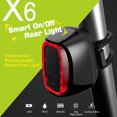 thumbnail image 2 of Lámpara Trasera Usb Recargable Ciclismo Advertencia De Seguridad Luz Trasera Led Moyic OD007491-00, 2 of 6