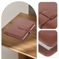 thumbnail image 3 of KONTONTY Small Picture Book Pu Storage For Friends 1 Set Brown, 3 of 7