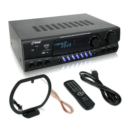 PYLE PT560AU - 300 Watts Digital AM/FM/USB Stereo