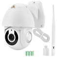 thumbnail image 1 of Cámara de seguridad HD de 5MP cámara IP captura de retrato a todo Color WiFi montada en la pared para exteriores para videollamada del  de seguridad del hogar, 1 of 7