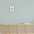 thumbnail image 2 of Stupell Industries Pelican Bird Standing Beach Sand Grain Pattern Graphic Art Black Framed Art Print Wall Art, Design by Patricia Pinto, 2 of 7