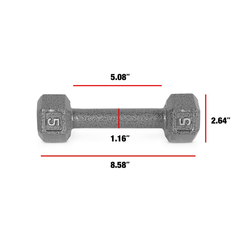 Cap barbell cast iron hex dumbbell deals