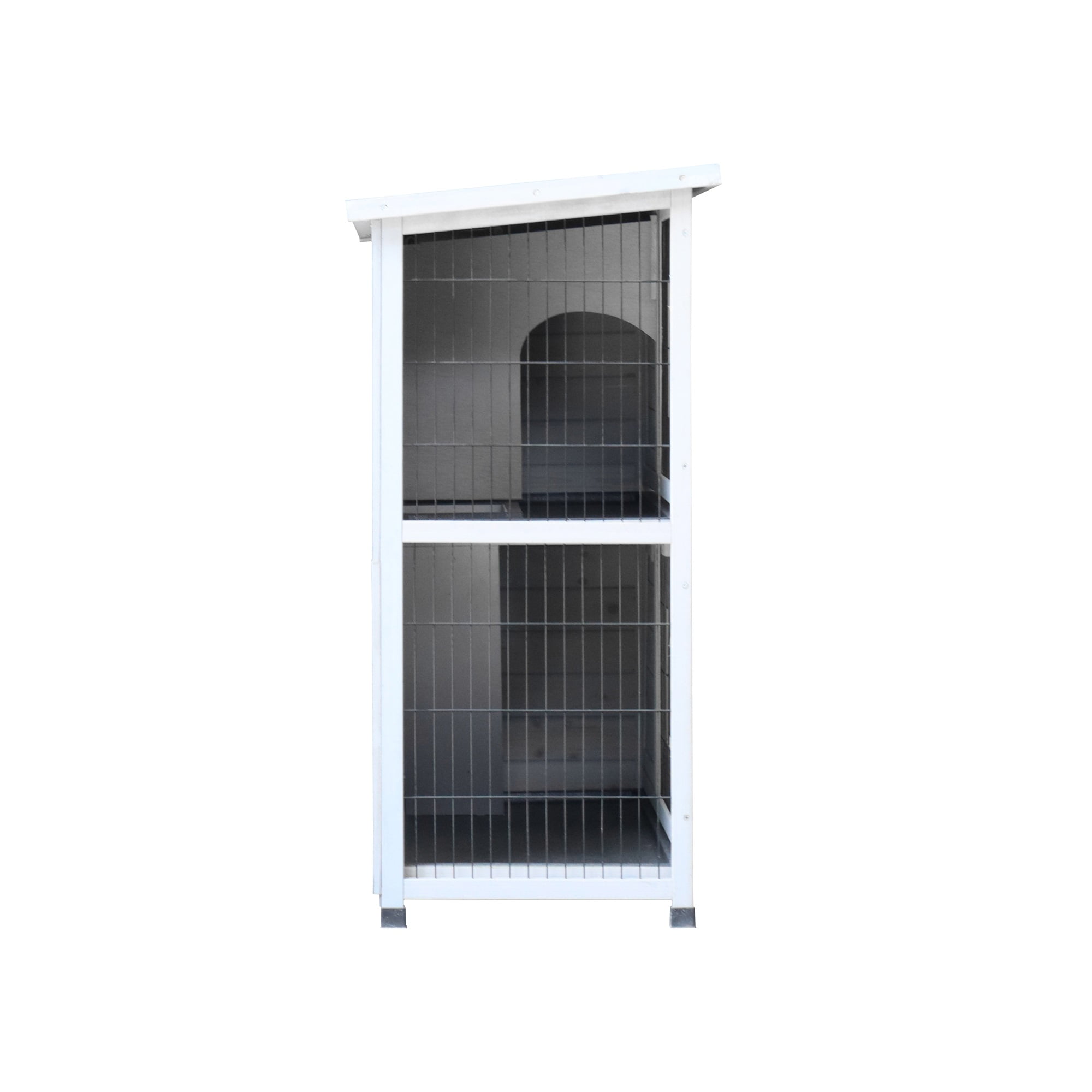 Pefilos 41" Rabbit Hutch Indoor, Wooden Bunny Hutch Outdoor Rabbit House Guinea Pig Cages, Gray Pefilos 41" Rabbit Hutch Indoor, Wooden Bunny Hutch Outdoor Rabbit House Guinea Pig Cages, Gray
