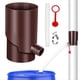 thumbnail image 4 of Kit de Recolección de Agua de Lluvia Kit Desviador de Barril de Lluvia Resistente A Intemperie y Resistente Rayos UV Barriles de Lluvia Portátiles para Recolectar Agua de Lluvia B, 4 of 5