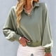 thumbnail image 4 of Sudadera suelta de manga larga para mujer Camisa de moda y atractiva adecuada para ir de compras WearingL, 4 of 5