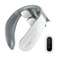 thumbnail image 1 of Amdohai Portable Electric Neck Massager Cervical Massager for Neck Relaxation Pain Heating Therapy 6 Massage Modes 18 Levels Intensity 15min Timing Built-in Rechargeable Battery Voice Broadcast Rem, 1 of 7
