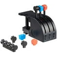 thumbnail image 2 of Logitech G Saitek PRO Flight Throttle Quadrant, Professional Simulation Axis Levers, LCD Display, 3x Two-Way Rocker Switches, Adjustable Bracket, USB, PC - Black, 2 of 5