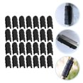 thumbnail image 3 of 30Pcs Greenhouse Pipe Clamps Plant Cover Netting Tunnel Clips Clamp (Black), 3 of 9