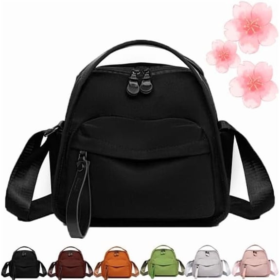 Lyona Crossbody Bag, Veluna Crossbody Shoulder Bag, Lightweight Large Capacity Zipper Handbag