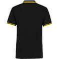 thumbnail image 2 of Kustom Kit Mens Tipped Piqué Short Sleeve Polo Shirt, 2 of 3