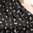thumbnail image 3 of Occult Halloween Pattern Blanket,Comfortable Soft Flannel Throw Blanket,All Season,Warm Lightweight Blankets for Sofa Bed Couch Living Room Chair,50"x60", 3 of 4
