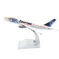 thumbnail image 2 of Trayknick 1/400 16cm Egypt Air B777 Plane Airplane Aircraft Model Kids Toy Collection Gift, 2 of 5