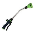 thumbnail image 4 of Garden Watering Wand Alloy Hose Nozzle Sprayer | 8 Adjustable Spray Patterns | 19-Inch Long Ergonomic Thumb Control | Fits 3/4" Standard GHT | Durable ABS Zinc Construction | Ideal for Hanging, 4 of 9