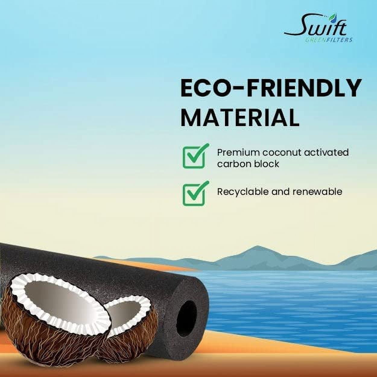 Swift Green Filters SGF-A1 Compatible for 3M/RV Marine, A1, 5610429 Commercial Water Filter (2 Pack)