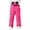 Hot Pink, variant on WIZUTIZ Mens Snow Pants Baggy Snowboard Pant Loose Fit Insulated Windproof Waterproof Sweatpants Winter Outdoor Trousers