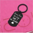 thumbnail image 5 of Have Fun Be Safe Don't do stupid Keychain,Gifts for New Driver or Gifts for Graduation, 5 of 6