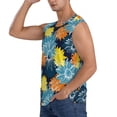 thumbnail image 3 of Daiia Sunflowers Printed Men's Tank Tops,Casual Soft Sleeveless Gym Muscle Shirts Bodybuilding Tee-Large, 3 of 8
