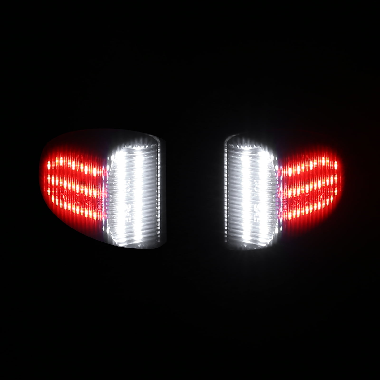 AJP Distributors LED License Plate Light Tag Lamps Compatible/Replacement For Chevy Silverado Tahoe Suburban GMC Sierra Yukon 1999 2000 2001 2002 2003 2004 2005 2006 2007 2008 2009 2010 2011 2012 2013