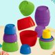 thumbnail image 5 of Tazas Apilables Anidadas Para Niños, Juego De Tazas Apilables Para Niños De 10 Piezas Interactivas De Aprendizaje Temprano Para Preescolar, 5 of 7