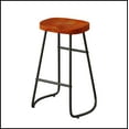 thumbnail image 6 of 29.52" Stylish and Minimalist Bar Stools Set of 2, Counter Height Bar Stools, for Kitchen Island, Coffee Shop, Bar, Home Balcony, Brown, 6 of 8
