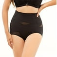 thumbnail image 2 of HUPOM Anti Chafing Underwear Men Womens Underwear Postpartum Casual None Drop Waist Black S, 2 of 7