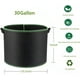 thumbnail image 2 of Zhuge Paquete de 5 bolsas de cultivo de 30 galones, resistentes, de tela no tejida gruesa, para cultivo de plantas con asas, para plantas con bajo estrés (negro), 2 of 5