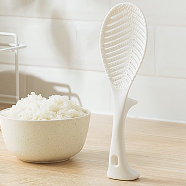 Helen's Asian Kitchen 8.5" Never-Stick Silicone Rice Paddle – Spoon/Spatula