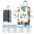 thumbnail image 6 of Vsdgher Travel1 Print Luggage Cover Washable Suitcase Cover Protector Anti-scratch Suitcase cover Fits 18-32 Inch Luggage, 6 of 8