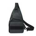 thumbnail image 4 of Bolso bandolera para hombre Salvador Negro, 4 of 9