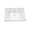 thumbnail image 2 of American Imaginations 25-in. W 3H8-in. Ceramic Top Set In White Color - Overflow Drain Incl. AI-29926, 2 of 9