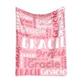 thumbnail image 1 of Unatoiry Personalized Blanket With Name Soft Warm And Cozy Throw Blanket All Seasons Large Enough Lightweight Type 16, 1 of 6