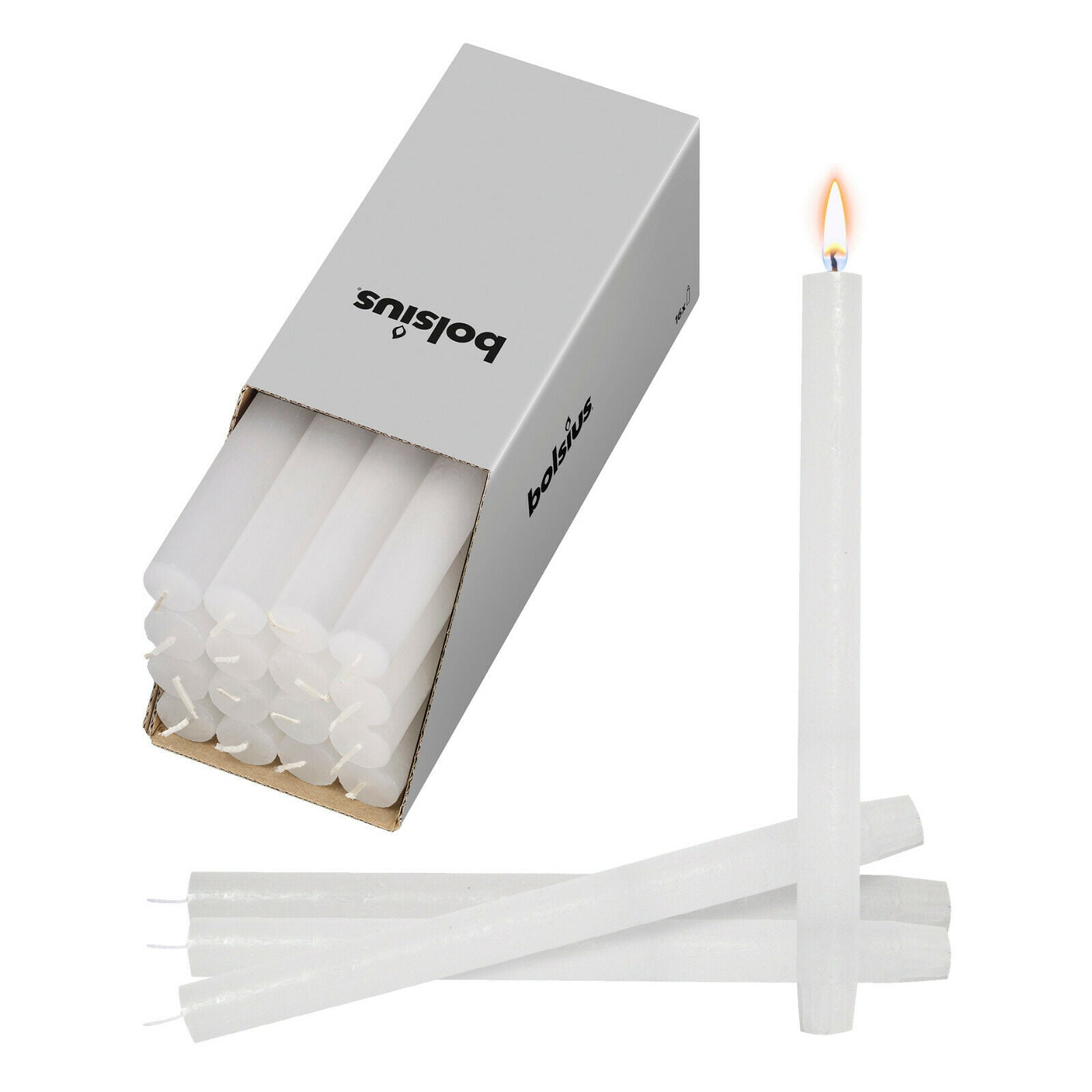Drip New Big Candle Unscented White Church Candle 200 hrs Long Burning Non 