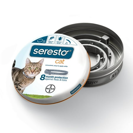 Seresto Flea and Tick Prevention Collar for Cats, 8 Month Flea and Tick Prevention