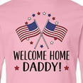 thumbnail image 4 of Inktastic Military Homecoming Welcome Home Daddy Long Sleeve Youth T-Shirt, 4 of 5