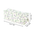 thumbnail image 2 of Unique Bargains 1 Pc Women Small Floral Print Makeup Bag for Travel Vacation Purple Polyester, 2 of 4