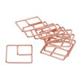 thumbnail image 4 of Funny Planner Clips,  Anti Rust 100Pcs Gold Paper Clips  For Home Quadrilateral, 4 of 8