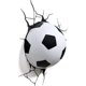 thumbnail image 5 of 3d Light 3d Lamp Football Ball, 5 of 5