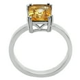 thumbnail image 5 of Natural Mandarin Citrine 925 Sterling Silver Ring s.9 Jewelry DGR1110_I_9 R-1020, 5 of 7