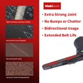 thumbnail image 4 of Set de cintas lijadoras makiwork, 10 x 330 mm, 60 unidades, 40/60/80/120/150/240 granos, 4 of 5
