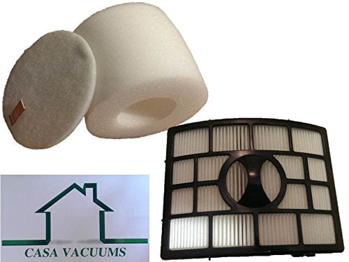 Housmile Vacuum Filter Replacement Set Compatible for Shark Rotator APEX DuoClean Powered Lift-Away NV650,NV650W,NV651,NV652,NV750,NV750W,NV751,NV752,NV831,NV835,AX950,AX951,AX952,Part XFF650 & XHF650 