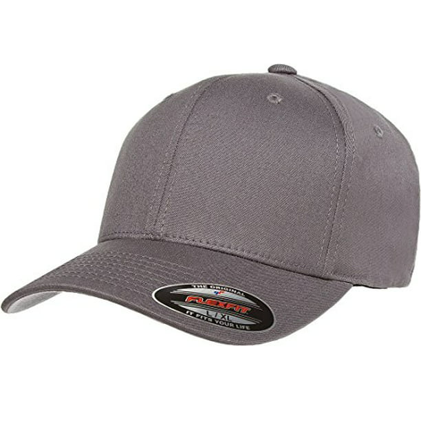 Premium Original Blank Flexfit V-Flexfit Cotton Twill Fitted Hat ...