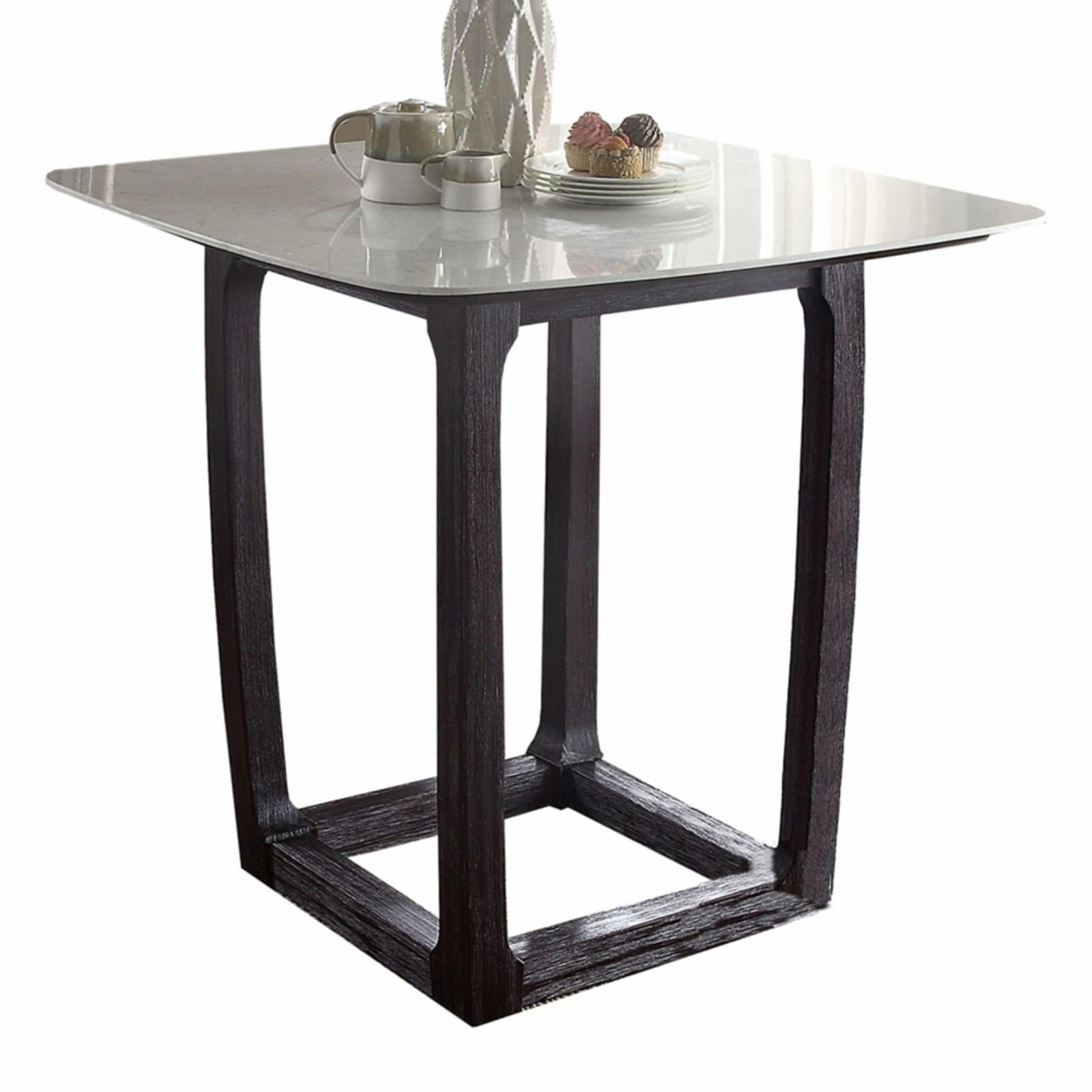 Acme Furniture Razo Marble Counter Height Table