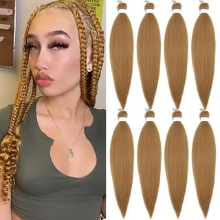 Honey blonde sale box braids