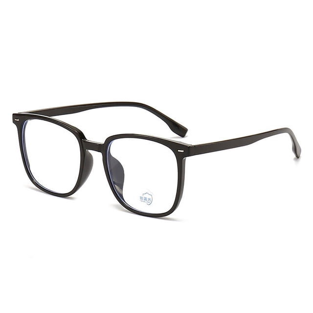 Gafas de sol con montura cuadrada retro con espejo plano y antiluz azul, modernas y con acabado para miopía