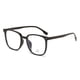 thumbnail image 1 of Gafas de sol con montura cuadrada retro con espejo plano y antiluz azul, modernas y con acabado para miopía, 1 of 6