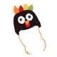 thumbnail image 3 of 1 gorro de peluche hecho a mano con capucha para bebé, diseño de pavo de dibujos animados, de algodón, para otoño e invierno, talla S (café)., 3 of 7
