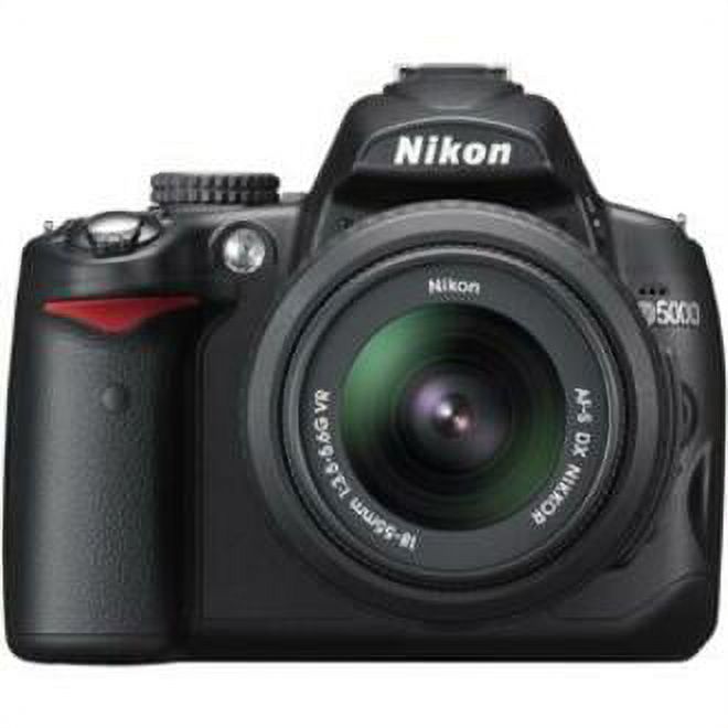 Nikon D5000 12.3 Megapixel Digital SLR Camera with Lens, 0.71", 2.17" - image 3 of 7