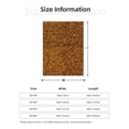 thumbnail image 5 of Gaeub Golden Glitter Print Flannel Throw Blanket, Home Fleece Throw Blanket for Couch or Bed,Decorative Blankets,Lightweight Fuzzy Flannel Blanket-60"x50", 5 of 6