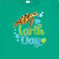 thumbnail image 4 of Inktastic Earth Day Sea Turtle and Hearts Boys or Girls Baby T-Shirt, 4 of 5